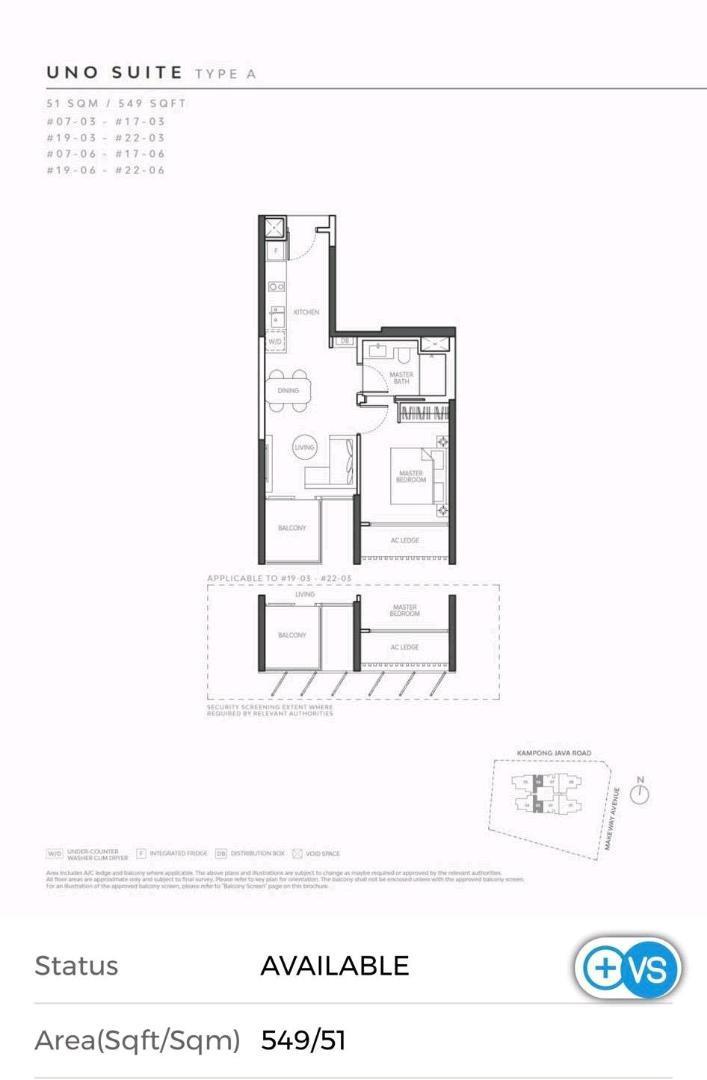 The Atelier, S$ 4,000 /mo, 549 sqft, Condos - Condominium