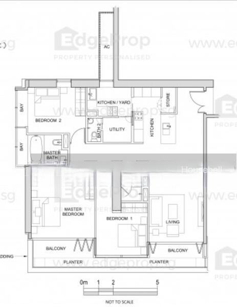 South Beach Residences, S$ 7,080,000 (可协商价格), 1,744 sqft, 公寓 - Condominium